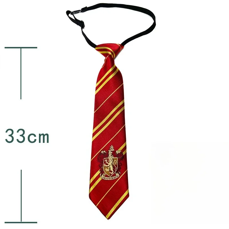 Corbata Pre-atada de Harry Potter para Niños, Uniforme Escolar, Insignia Navideña, Artículos Decorativos