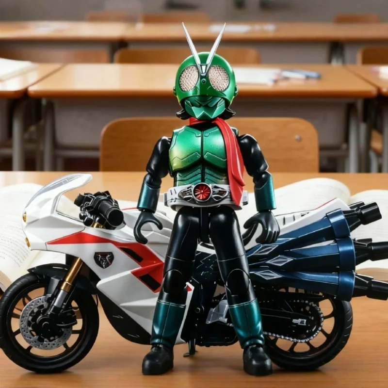 

Подлинная новая классическая комбинированная версия Kamen Rider Bruco, подвижная сборная игрушка, первая вихревая игрушка, орнамент, коллекционный подарок