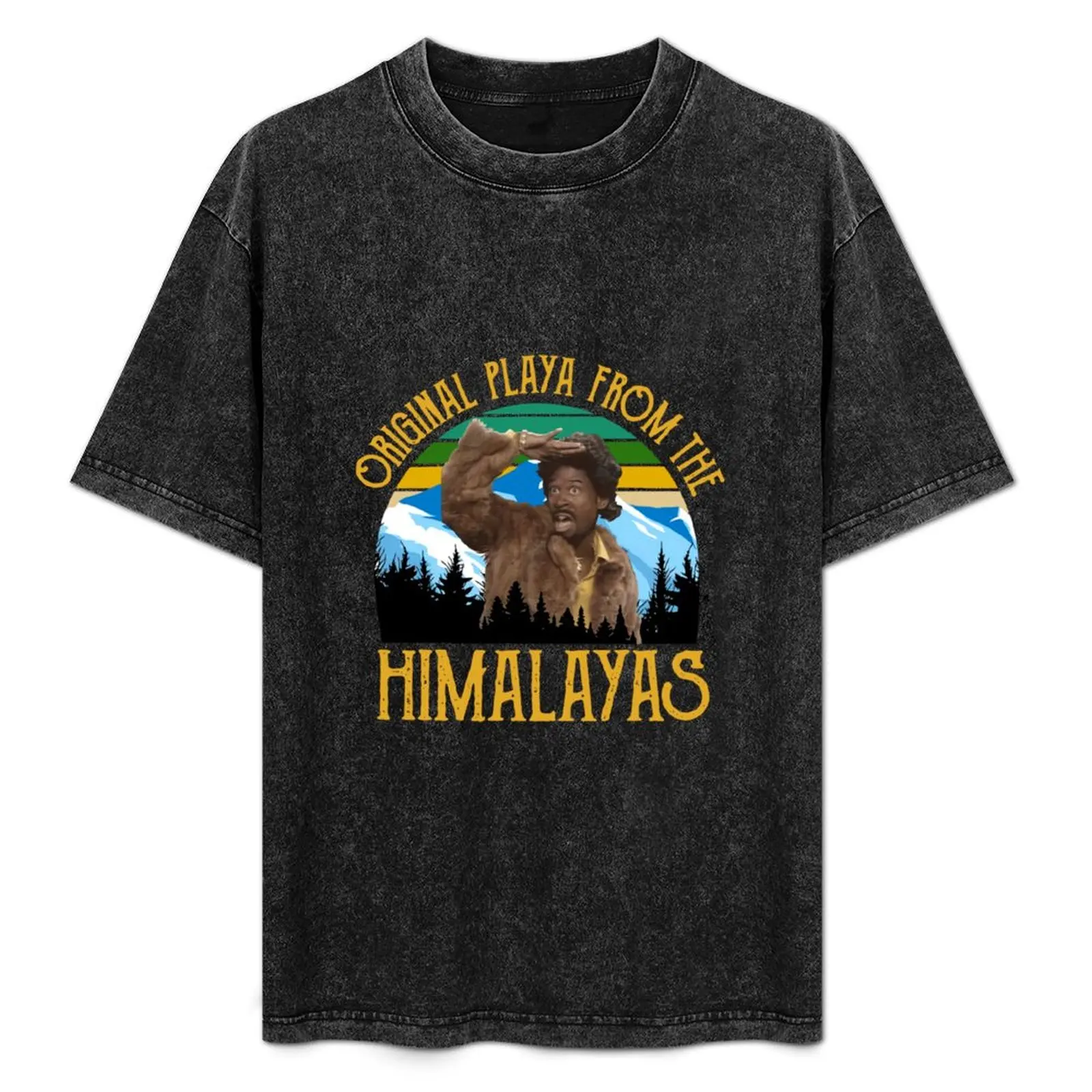 Original Playa from The himalayas Vintage t Shirt Jerome in The House Funny Comedy T-Shirt blacks sports fans Men's t-shirts