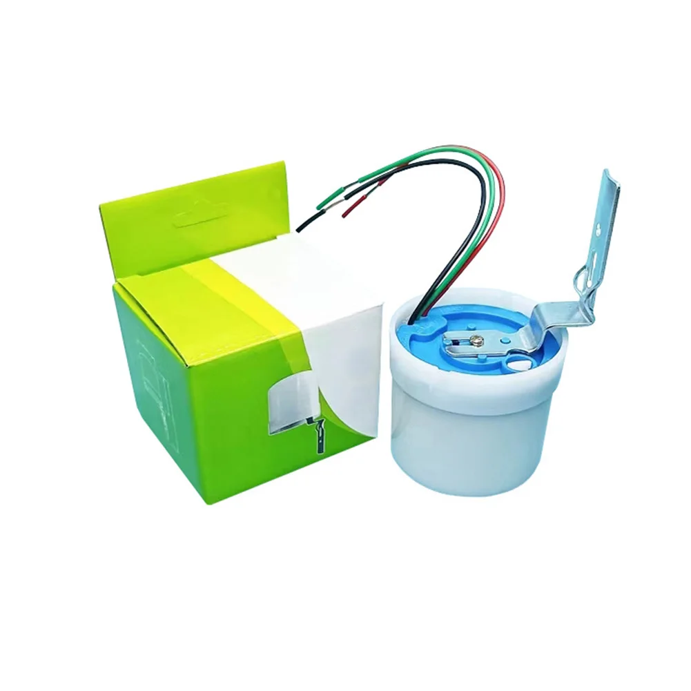 

Автоматический контроллер уличного освещения (день/ночь) AC110-240В 25А с фотоэлектрическим датчиком, водонепроницаемый, с защитой от помех и задержкой, для портов