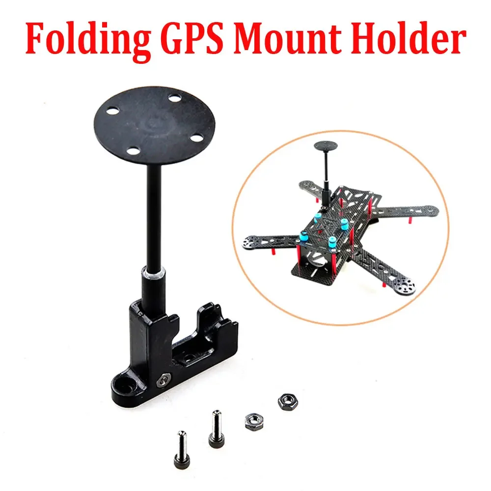 Plastic GPS Antenna Stand Mount Folding Seat Base Foldable Bracket Holder for FPV DIY Drone QAV250 Quadcopter Multirotor