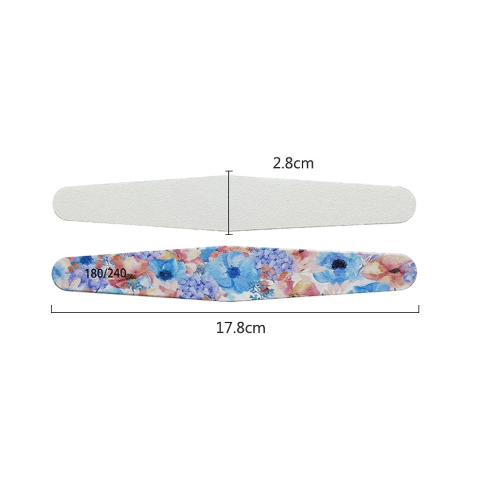 1000Pcs Manicure Pedicure Buffer Nail Art UV Gel Tools New design personalized / customized printed 150/150 100 180 nail file