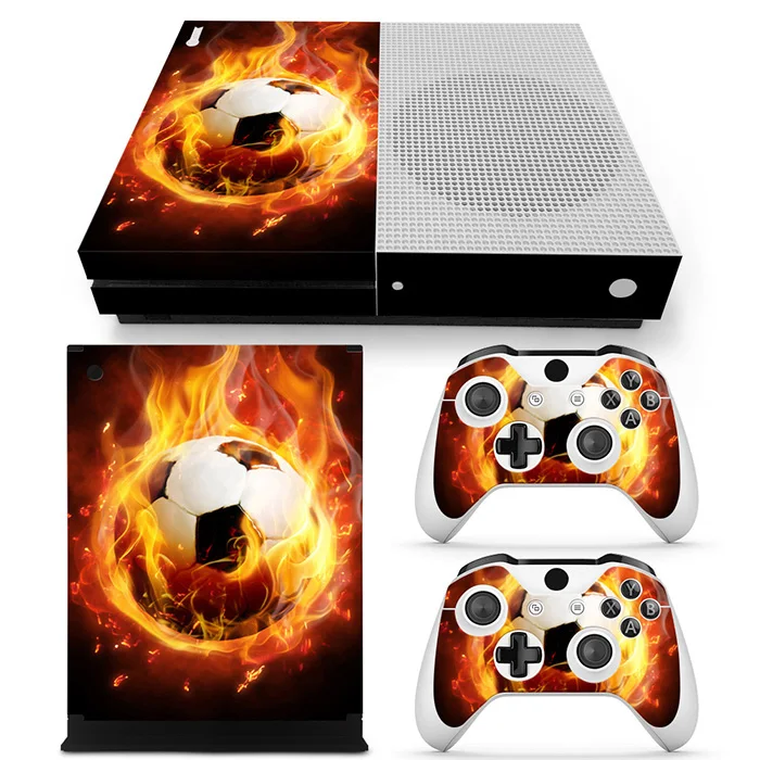 Decalque de vinil para Xbox One S, Skin Host, 2 Controller Sticker, Matte Texture, Support Customization
