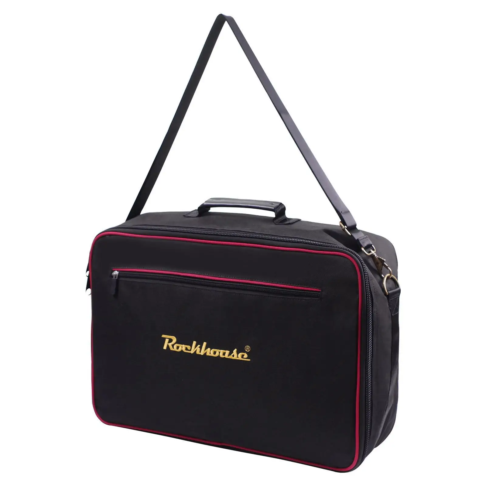 Storage Bag Adjustable Package for Guitar Effects Pedal Board Case Small