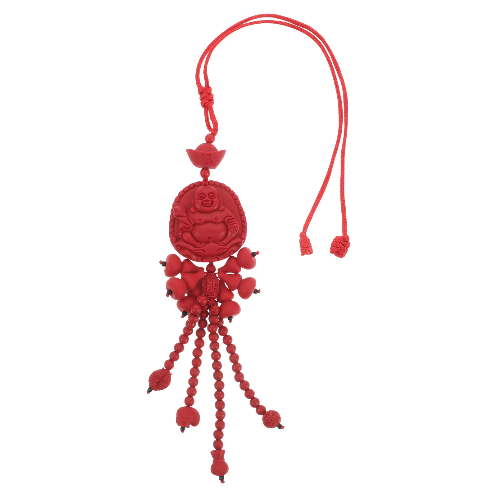 

Car Accessories Chinese Style Gourd Pendant Rear View Mirror Hanging Charms Car Decor Ornament Traditional InteriorDecoration