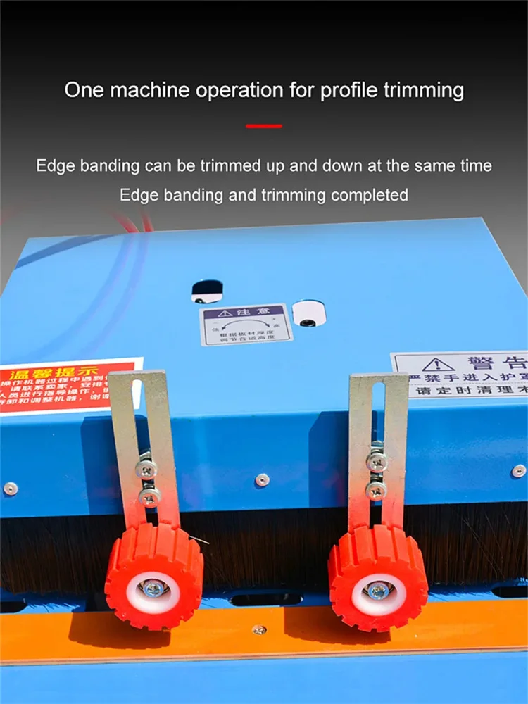 Portable Automatic Edge Banding Machine Folding Small Edge Banding Machine Plywood Edge Banding Machine Double-sided Gluing