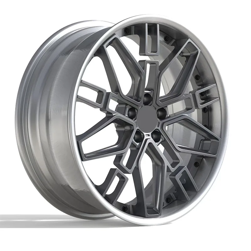 Aluminum Chrome 5x112/120/130/127 Alloy Rim 18 19 20 21 22 23 24 Inch Custom Wholesale Deep Dish Concave Forged Wheels