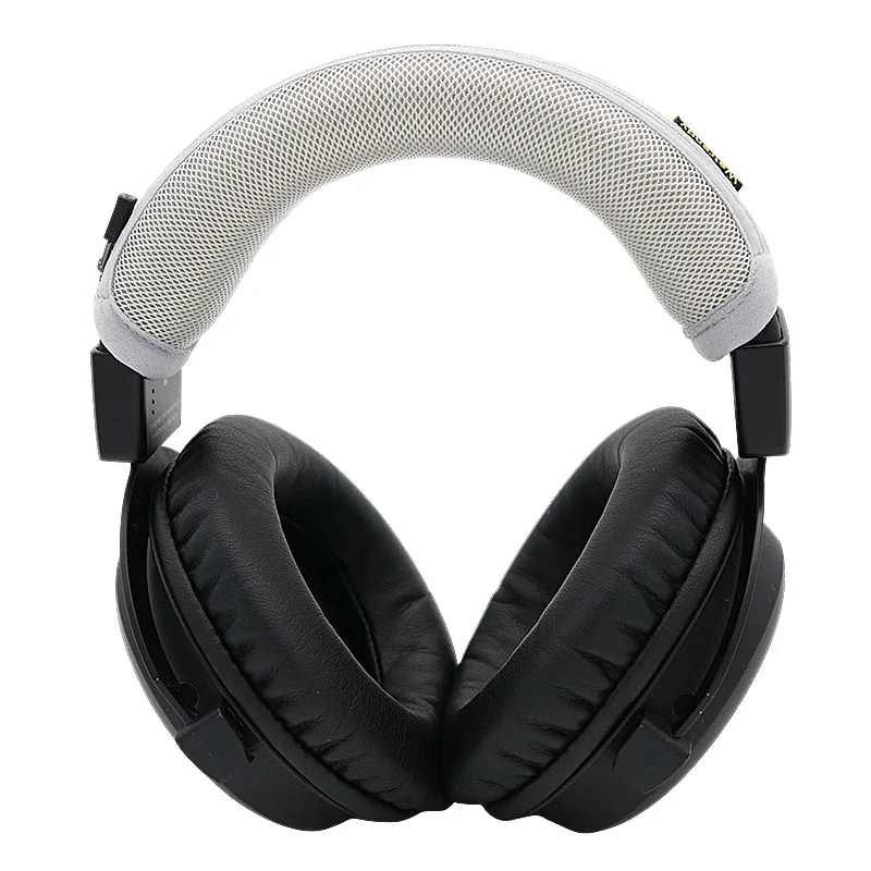 Kopfhörer-Schutzabdeckung aus Strickstoff mit Reißverschluss für Beyerdynamic T5 Kopfhörer, Kopfbügel-Abdeckung, hochwertiges Gefühl – Detail 3