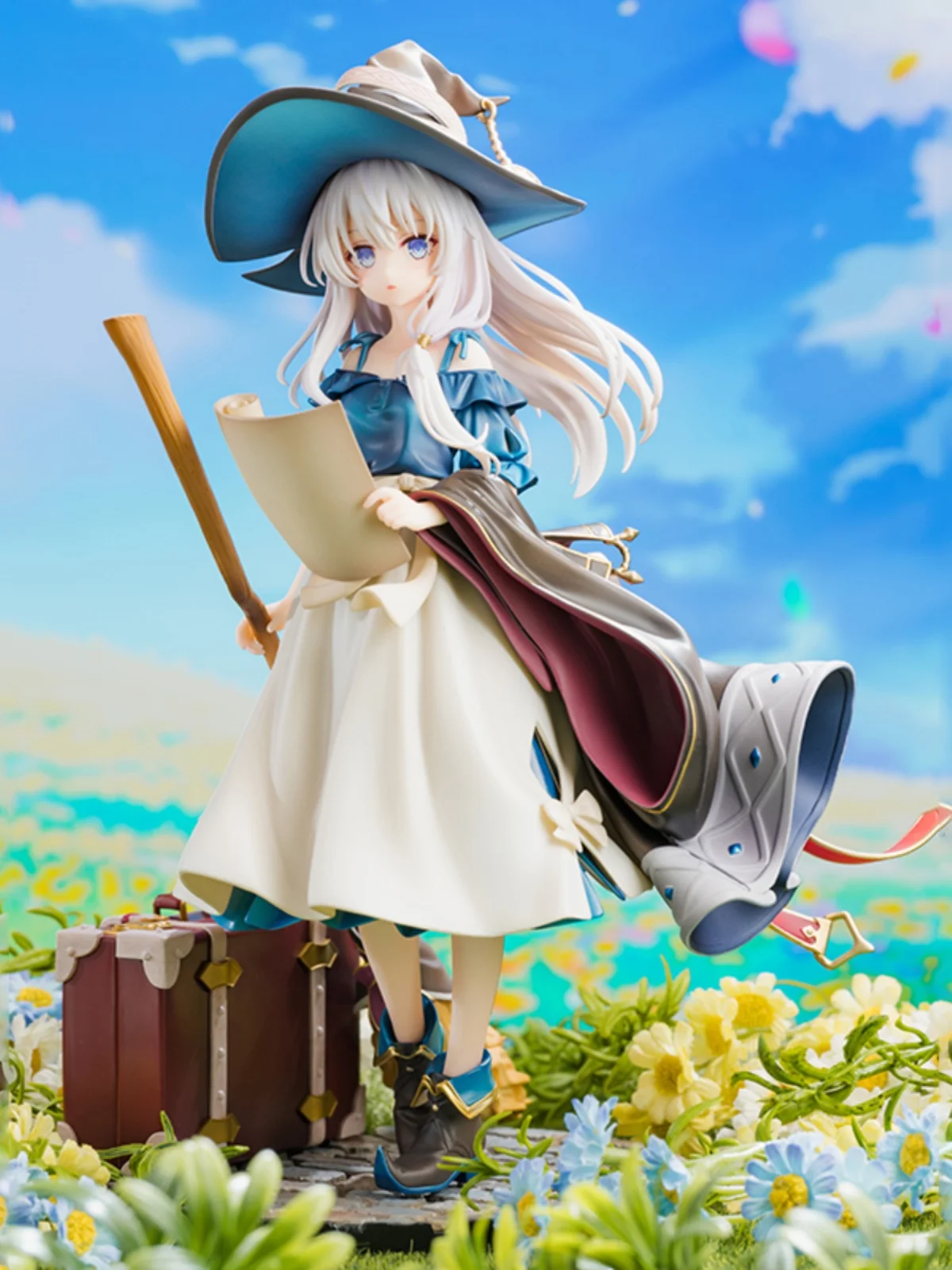 

Witch journey Irena figure early summer blue sky animation broom beautiful girl cute two-dimensional model ornament