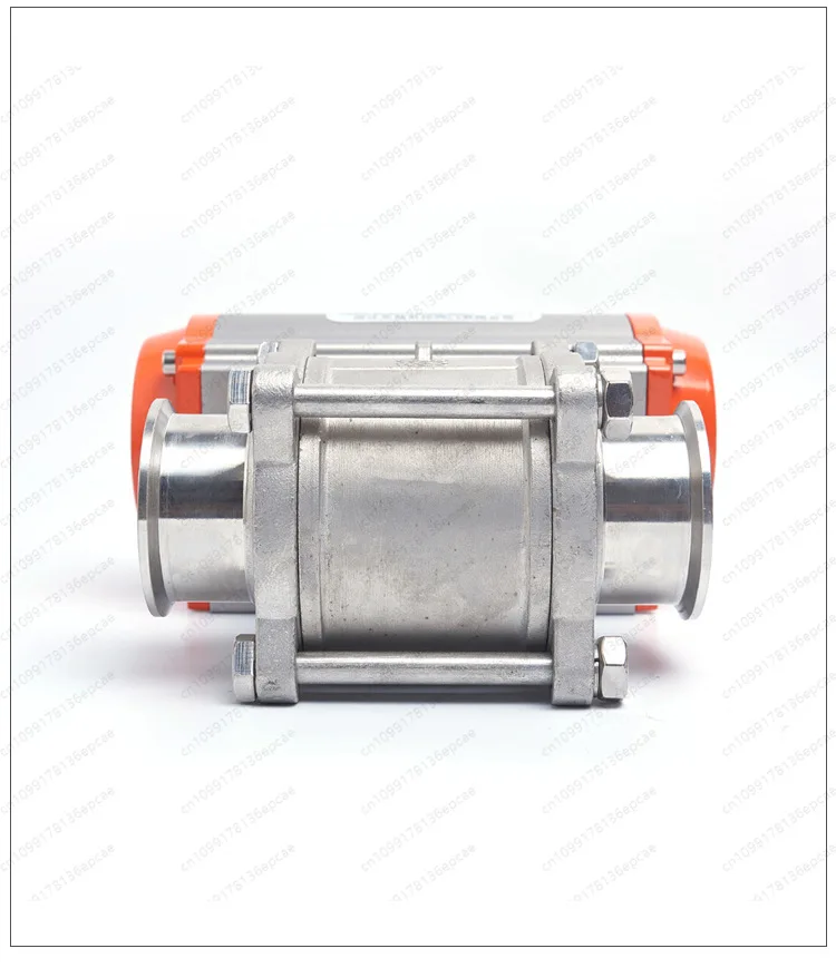 

Пневматический трехкомпонентный шаровой кран с быстрой загрузкой, аварийный запорный клапан из нержавеющей стали 304, шаровой кран с зажимом Q681F-16P