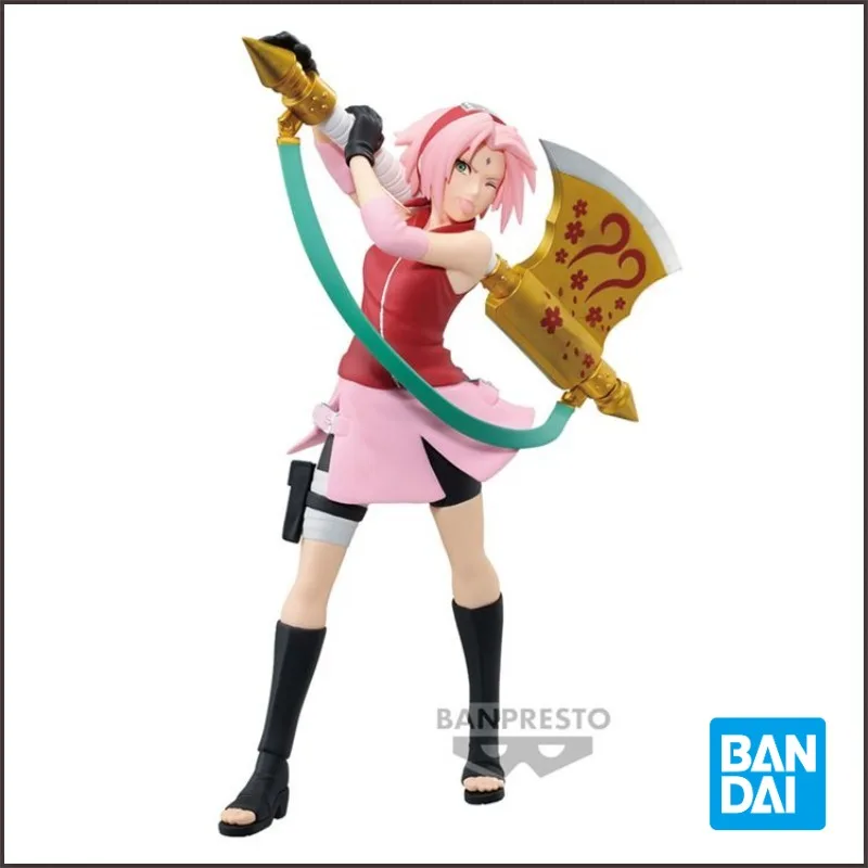 

Аниме Подлинная Bandai Naruto популярный рейтинг NARUTOP99 Haruno Sakura 15 см фигурка коллекция игрушек хобби подарок