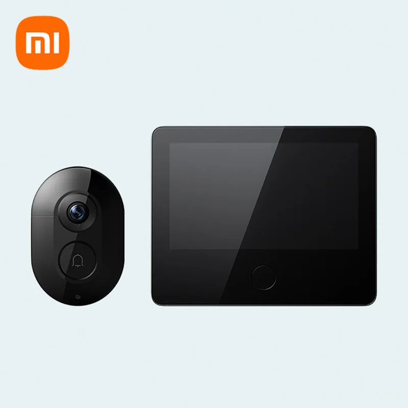 Xiaomi Smart Cat Eye 2 Wifi Surveillance Camera Two-way Talk 3MP HD Image AI Human Detection Infrared Sensing Security Camera