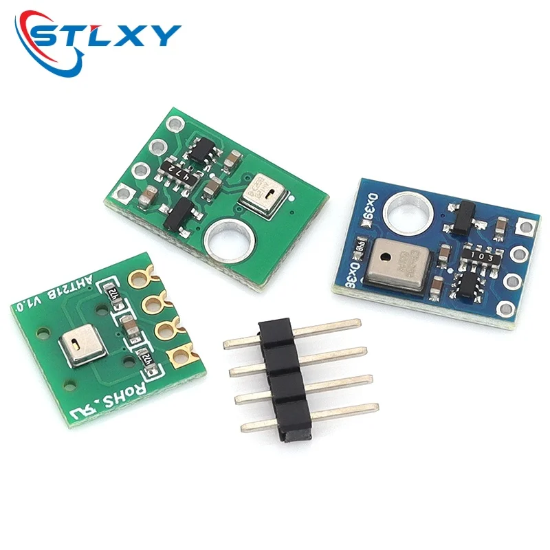 5PcsAHT10 AHT20 AHT21 High Precision Digital Temperature Humidity Sensor Measurement Module I2C Communication Replace DHT11SHT20