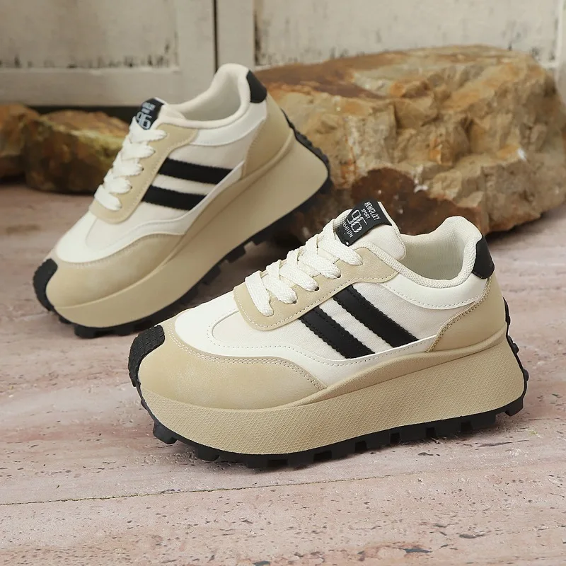 

Women's Platform Shoes Fashion Forrest Gump Shoes 2026 New Sneakers for Women Casual Tennis Shoes Thick Sole Vulcanized Footwear