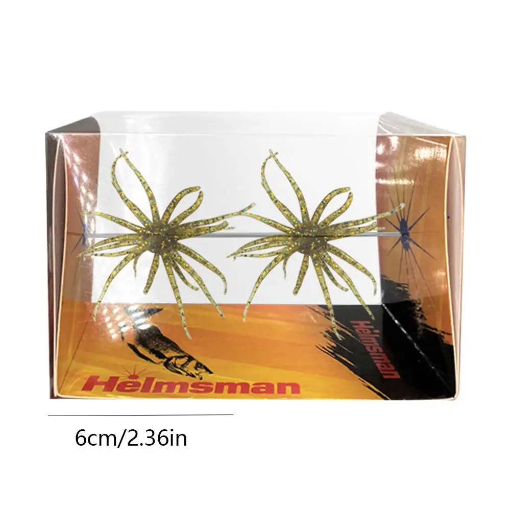 Floating TPR Sea Urchin Spiky Ball Soft Lure Silicone Fishing Bait for Bass Perch Pike Drop Shot Saltwater Fishing Gear - view 6