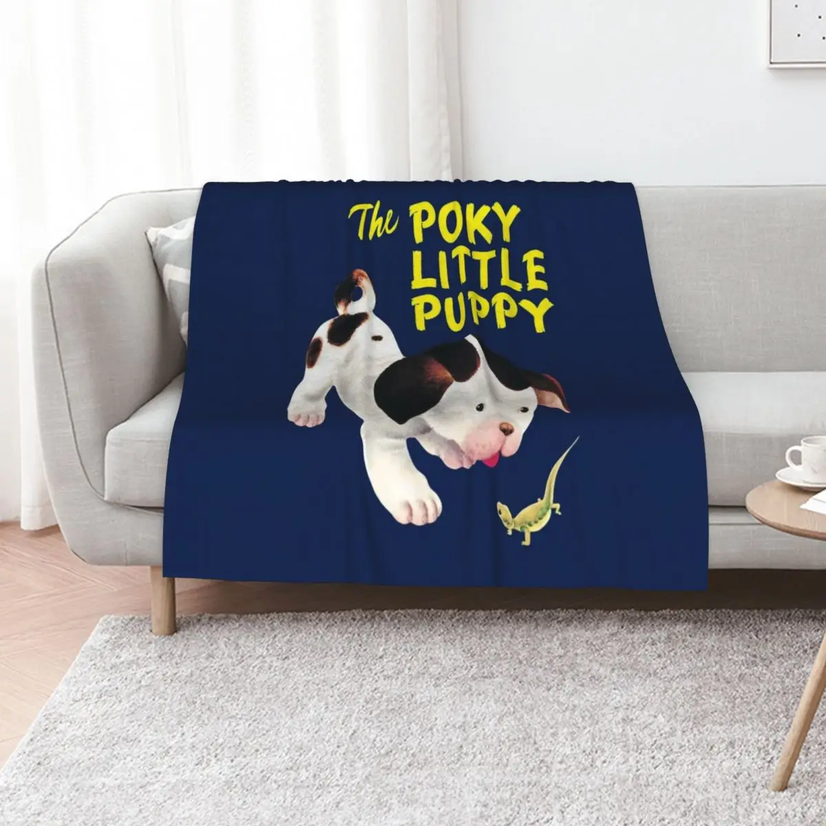 

Poky Little Puppy little golden book classic illustration Throw Blanket heavy to sleep Hairys Soft Plaid on the sofa Blankets