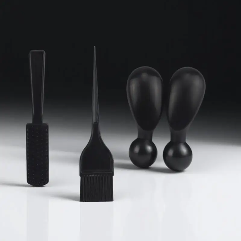 

11Pcs Hair Coloring Tools Set Professional Hair Dye Kit Mixing Bowl Brush Gloves Ear Caps Clips Disposable Cape for Salon Home