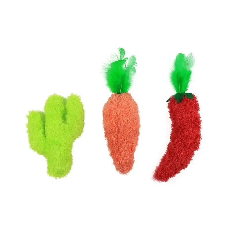 

Pet Toy Cat Peppermint Paper Pepper Carrot Cactus Shaped Cat Self Hi Toy Cat interactive toys