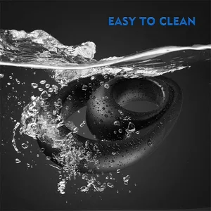 Slilicona suave polla anillos de pene testicionados erección de tiempo de tiempo duradero 6 Mejor vinculación del pene de ventas - №6