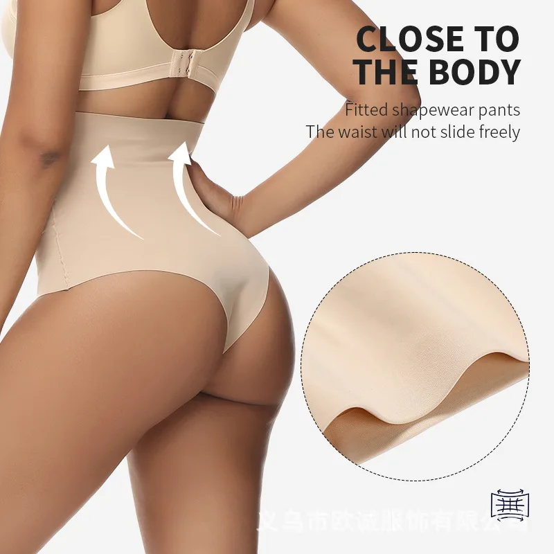 Slimming Panties Body Shaper Shapewear Women Underwear Thong High Waist rise Tummy Control Hip Butt Buttock Lifter Flat Belly