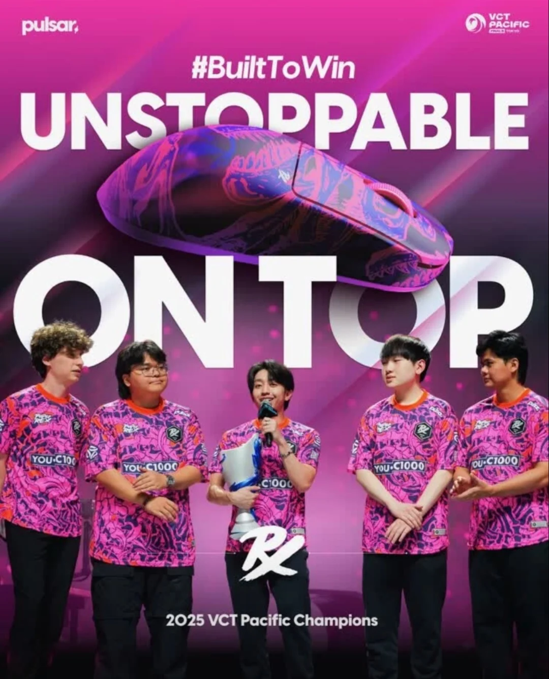 Pulsar Susanto-X Wireless Gaming Mouse 32bit ARM XS-1 Sensor 8kHz Polling Rate Super Low Latency f0rsakeN XCC Special Edition