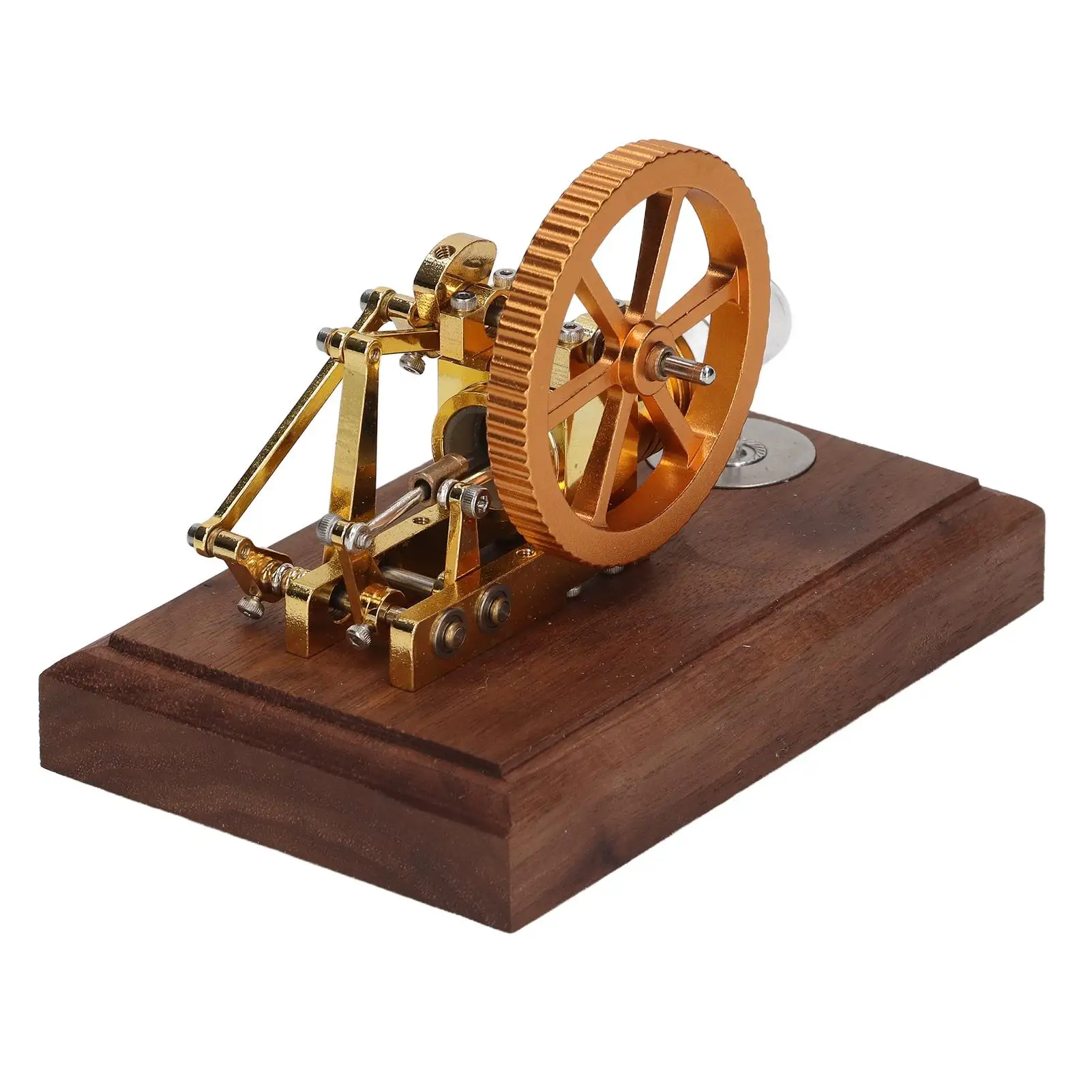 Versatile Stirling Engine Kit with Alcohol Bottle - Ideal for Educational for mechanical Experiments