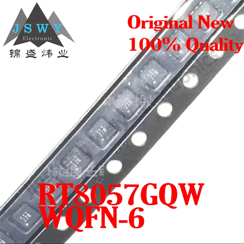 

(10/50Piece) 100% New RT8057GQW RT8057 QFN-6 Linear Regulator, In Stock, Original Chipset