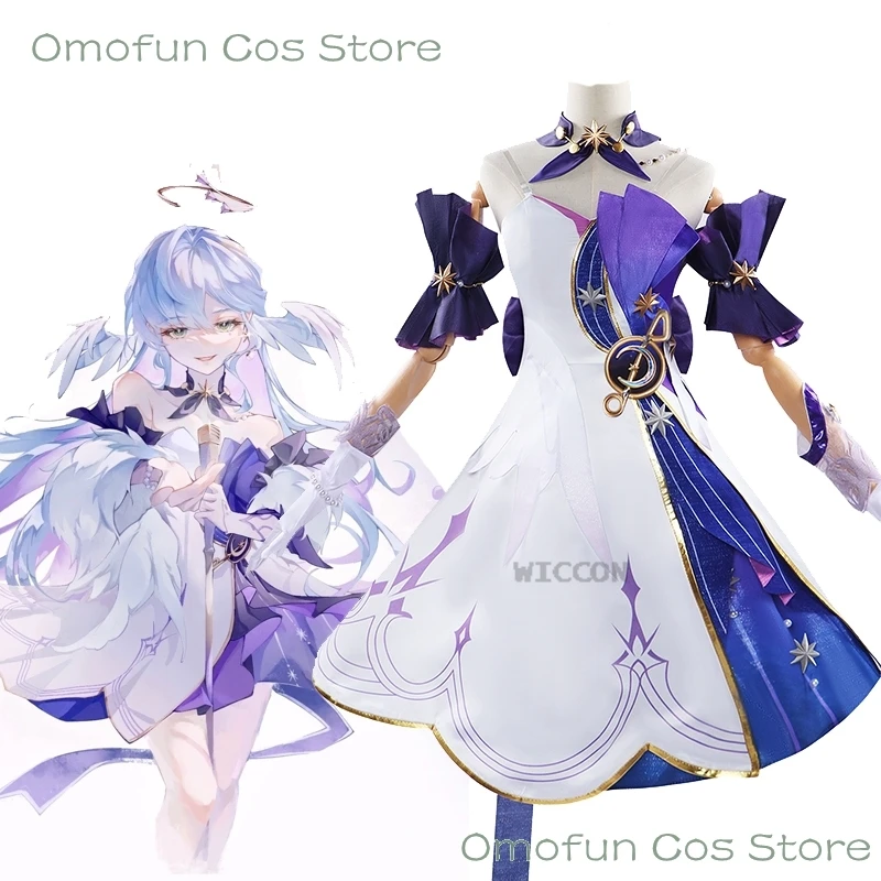 

Robin Cosplay Costume Dress Honkai Star Rail Halovian Fancy Uniforms Halloween Carnaval Anime Party Role Play Women Clothing