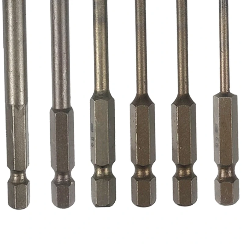 Tile Drill Bit Concrete Cement Drill Bit Multi-Function Punch Hole Opener Four-Edged Triangular Drill Bit Set Carbide