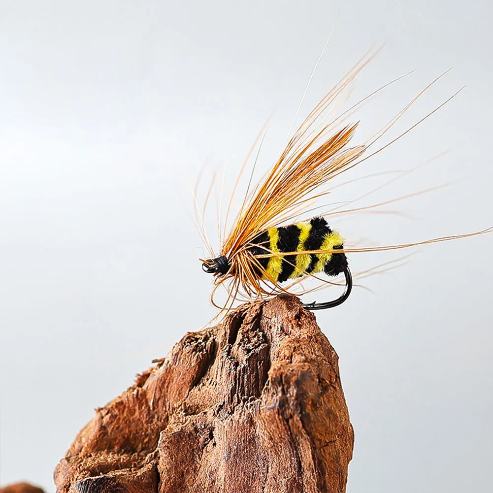 Bionic Insects Flies Fly Fishing Lures Artificial Insect Fishing Baits for Salmon Trout