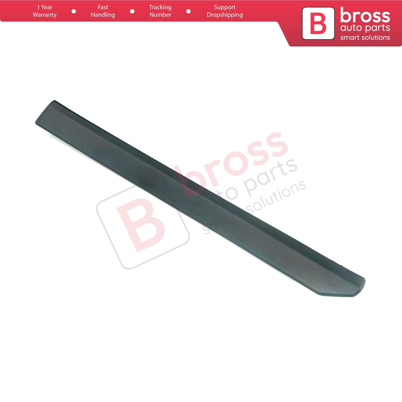 BSP1016-1 Fender Stone Guard Trim Mudguard Cover Chip Paint Protection Bar Front Left 8K0853823C for Audi A4 MK4 8K5 B8 2008-16