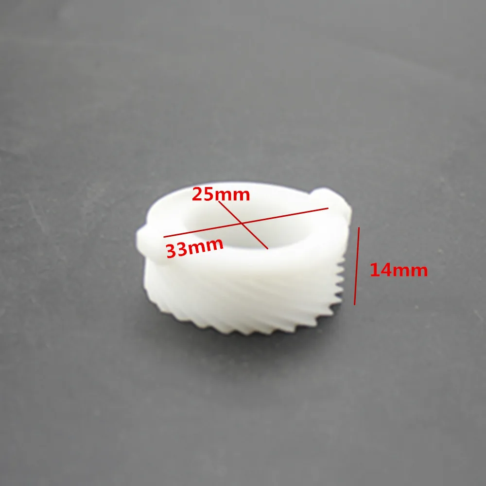 White Motorcycle Plastic Speedometer Drive Gear Teeth For Kawasaki KDX125 200 KLX250