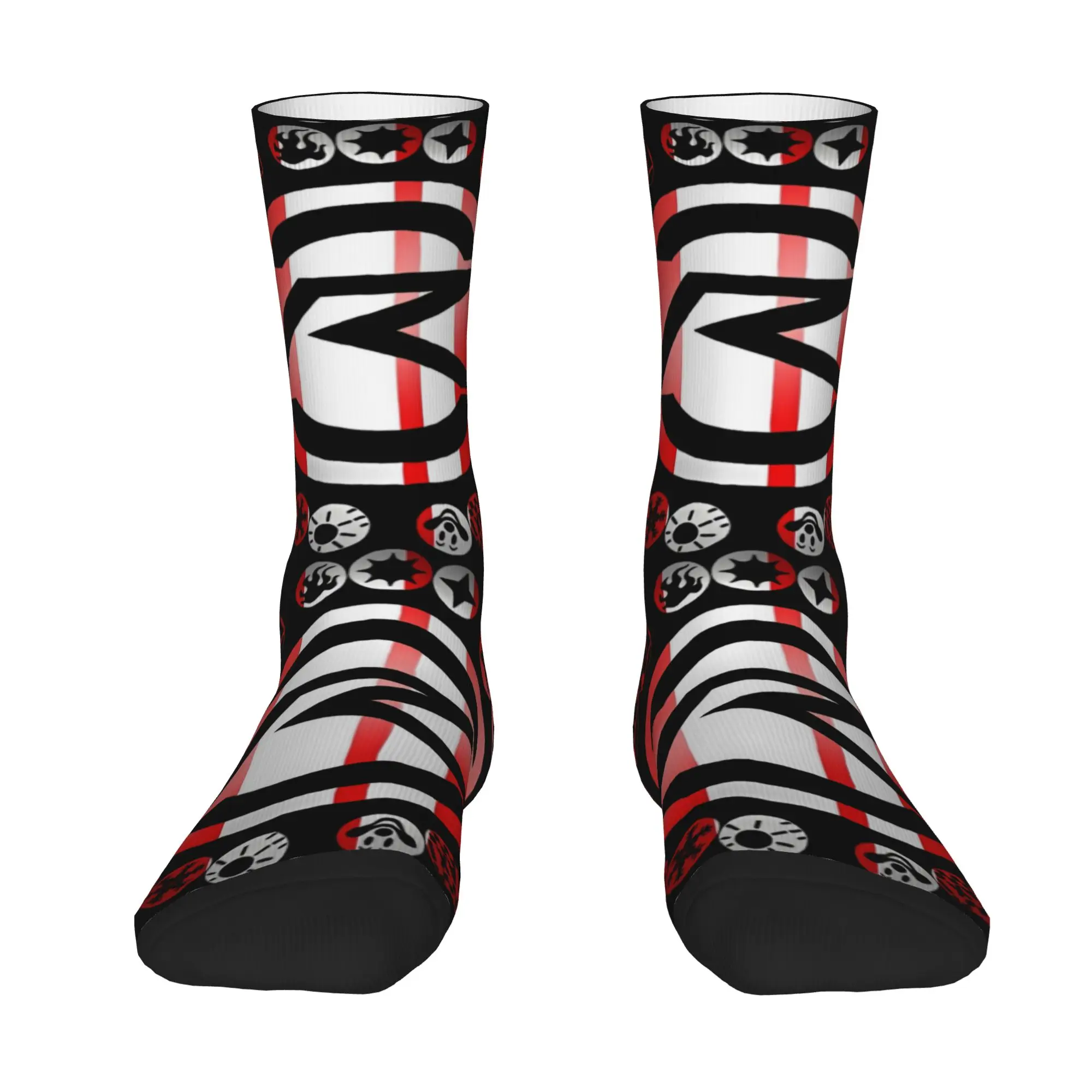 cycling socks Kamen Rider Drive  Type Tridoron Emblem Crazy Men's compression Socks Unisex items Crew Sock
