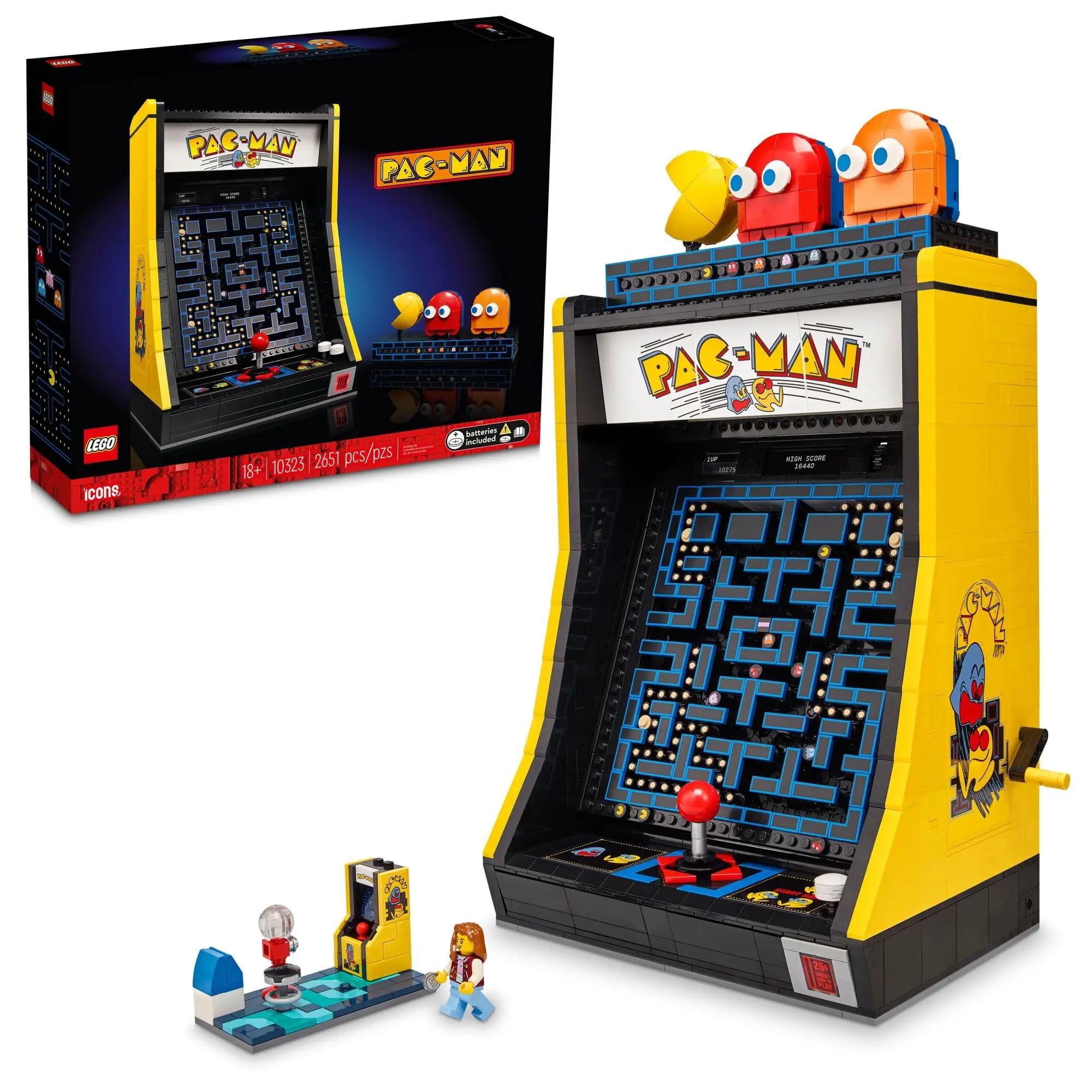 LEGO 10323 Pac-Man Arcade – מודל שמתאים לכל אהוב לגו