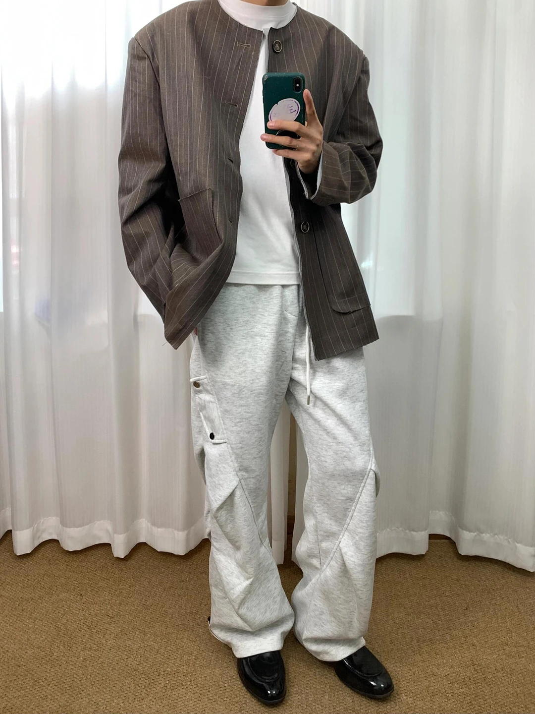 

Men's Workwear Pants Autumn Folded Knife Soldier Straight Leg Casual Trousers American Heavy Du Sport Sle mid Waist