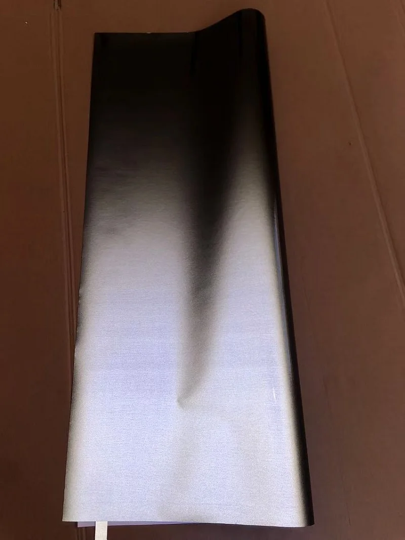 Smooth KK PVC Black Reflective Sticker Tape Film