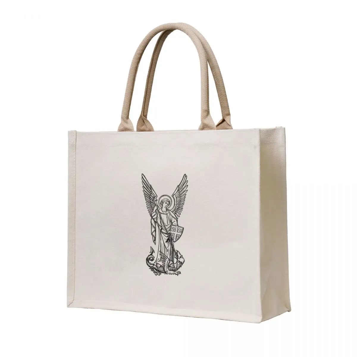 

Archangel Michael Tote Bag Cloth bag tote bag men's ecological bags Canvas