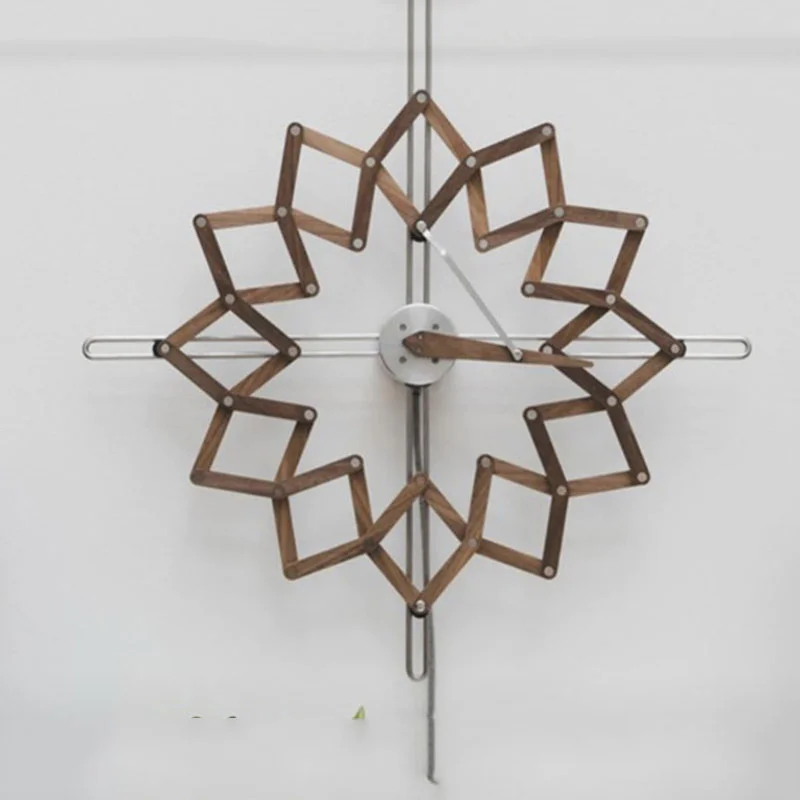 Elegant Modern Office Wall Clock Wooden Japanese Modern Design Wall Clock Art Aesthetic Cute Relojes De Pared Home Decor Items