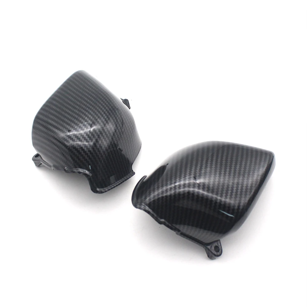 Carbon Fiber Air Filter Cap Protector Carburetor Side Cover Carburetter Frame Guard for Honda CB400 VTEC 1999-2007