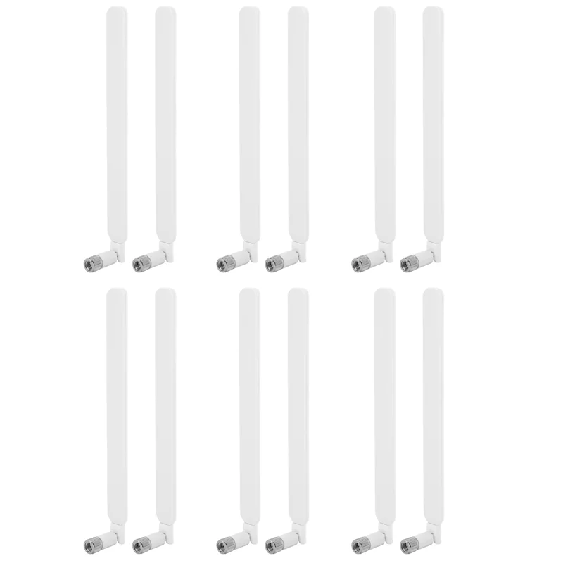 4G антенна SMA штекер для 4G LTE маршрутизатор внешняя антенна для Huawei B593 E5186 для HUAWEI B315 B310 698-2700 МГц 12 шт.-BCBW