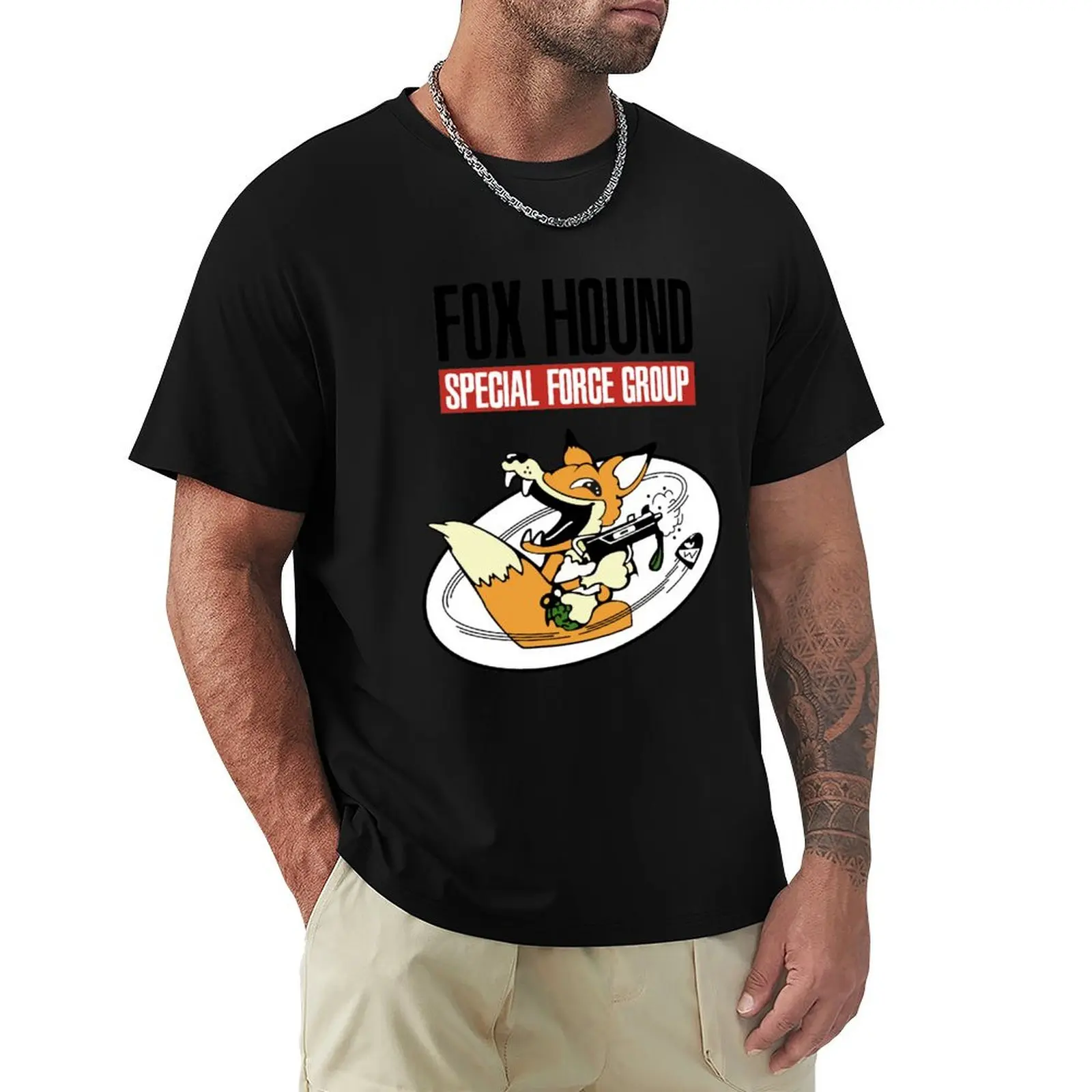 FOXHOUND Special Force Group T-Shirt g man t shirts for men T-Shirt
