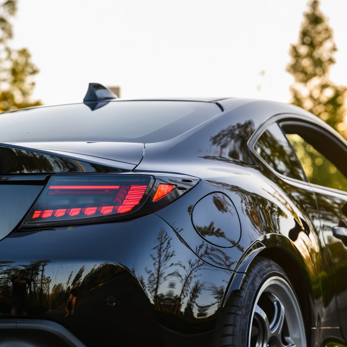 

Juncar для Toyota GR86 Subaru BRZ задний фонарь в сборе, указатель поворота, стоп-сигнал, светодиодная модифицированная модель в масштабе дракона
