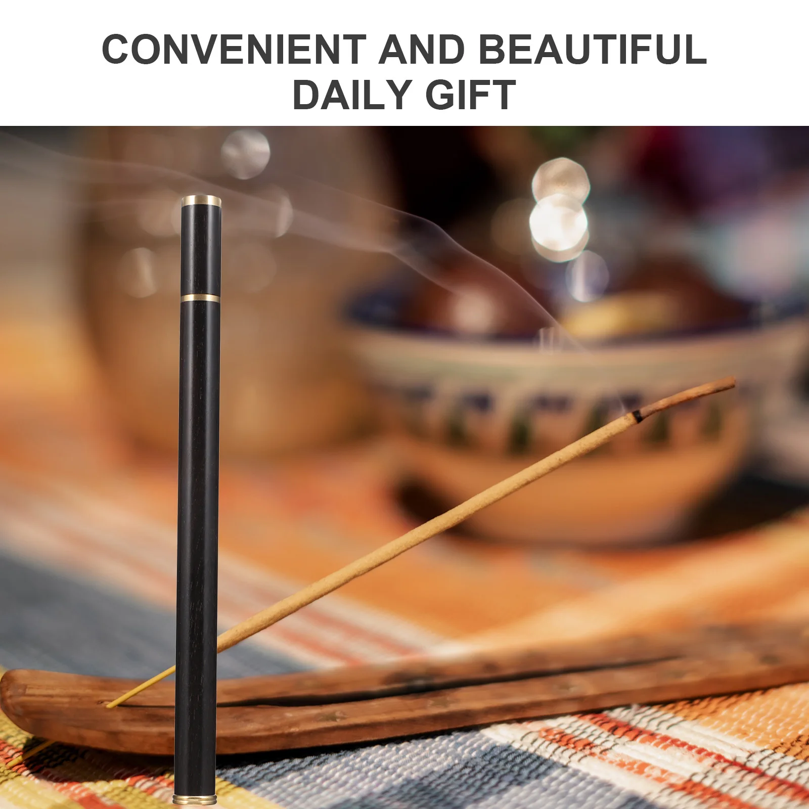 

1Pcs Exquisite Incense Storage Tube High Quality Holder for Incense Sticks Fragrance Container Portable