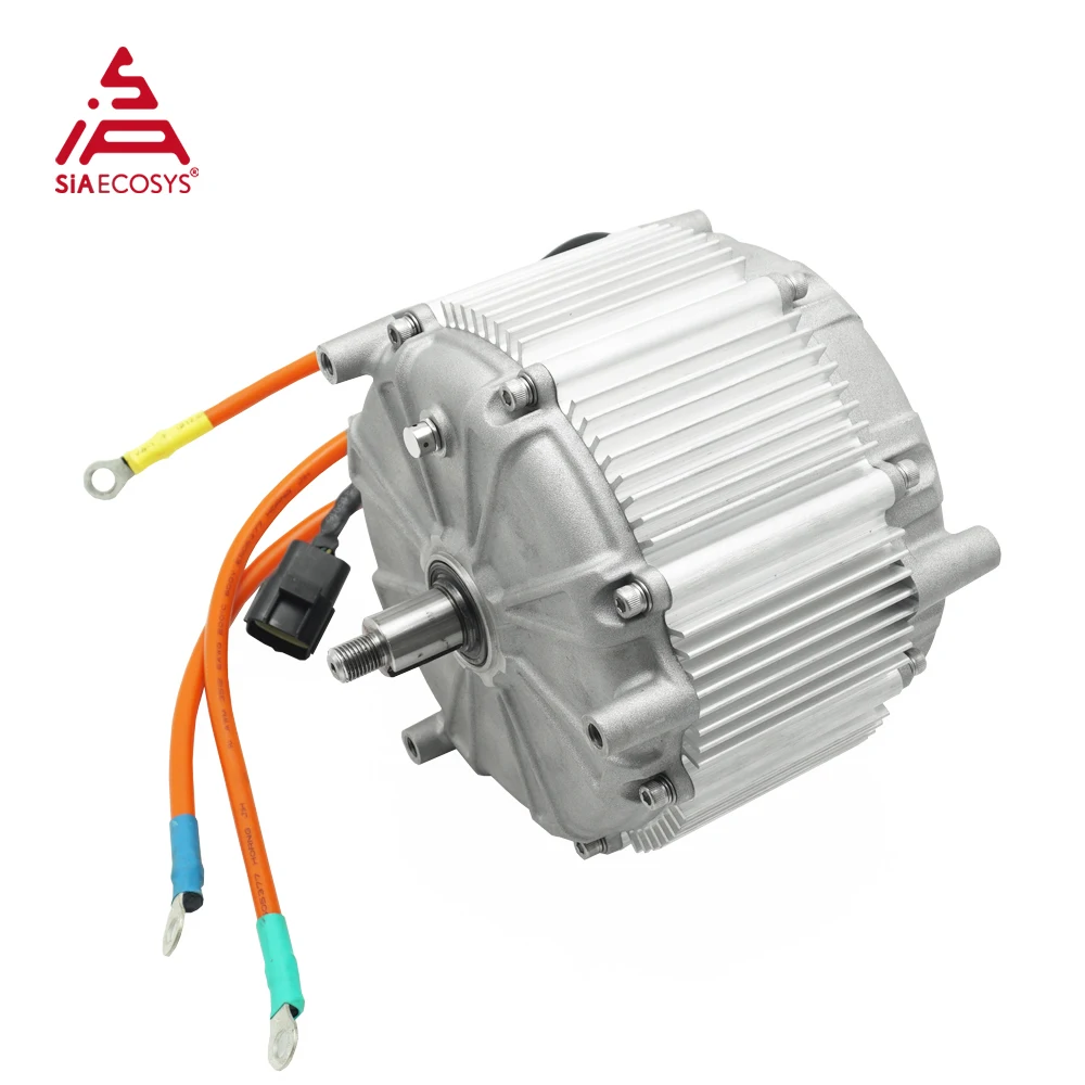 Novo motor de grampo de cabelo siaecosys SIA155-48 18kw pico pmsm, garantia de alta qualidade, tecnologia semelhante com tesla