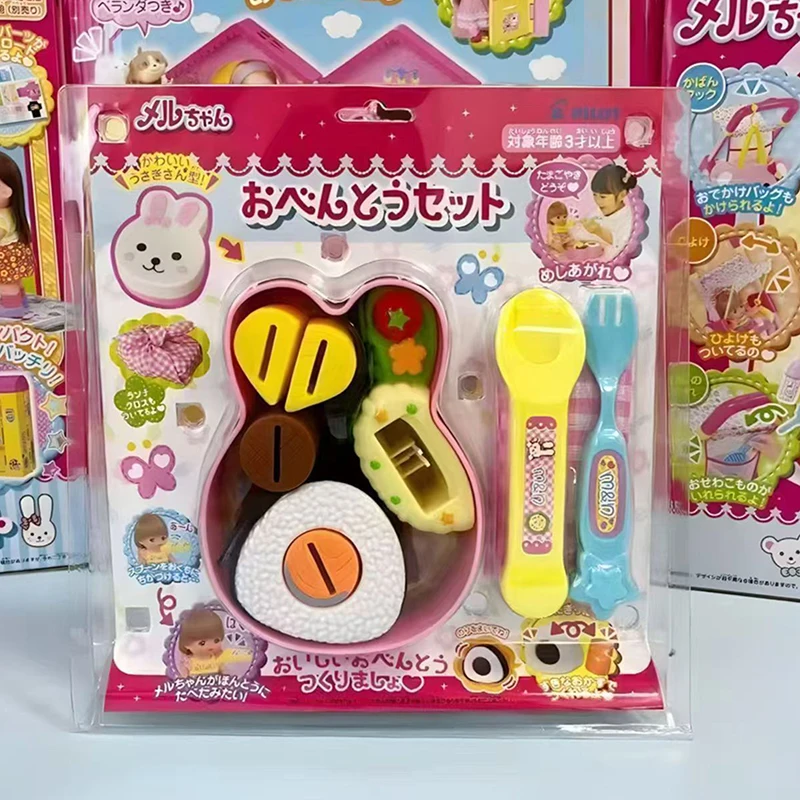 Lunchbox Rollenspel Vroege onderwijsset Ornamenten Modellen voor kinderen Meisjes Simulatie Voedselvoeding Klein konijn Bento Voedselschotel