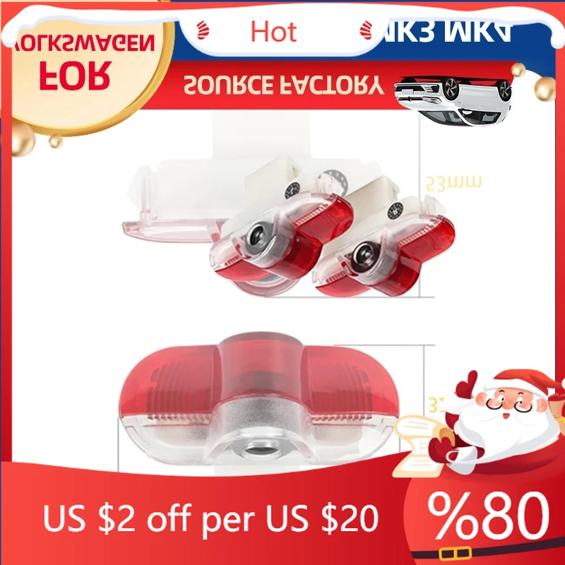 

Горячая продажа для VW VOLKSWAGEN антенны для VOLKSWAGEN VW подстаканники автомобильный мусор светодиодный дверь автомобиля приветственный логотип проектор призрак тень свет Acc