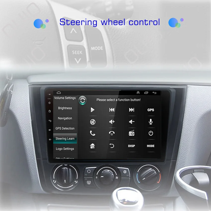 Android 15 For BMW 1-Series E88 E82 E81 E87 2004 - 2011 2K QLED Android Car Radio Multimedia Video Player GPS stereo CarPlay 4G
