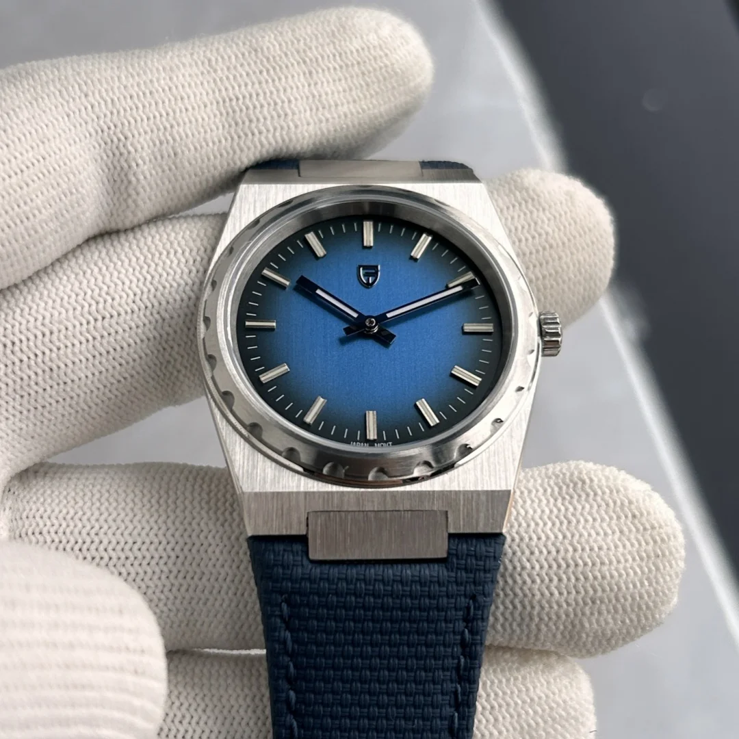 PAGANI DESIGN 2025 Men Quartz Watch Ultrathin 7mm 222 VJ21 PDYS020 Two Needles Sapphire Crystal Waterproof Reloj Hombre