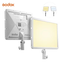 Godox P260C Pro Panel de luz de vídeo iluminación suave bicolor 2800K-6500K CRI/TLCI 98+ NFC emparejamiento automático para transmisión de vídeo