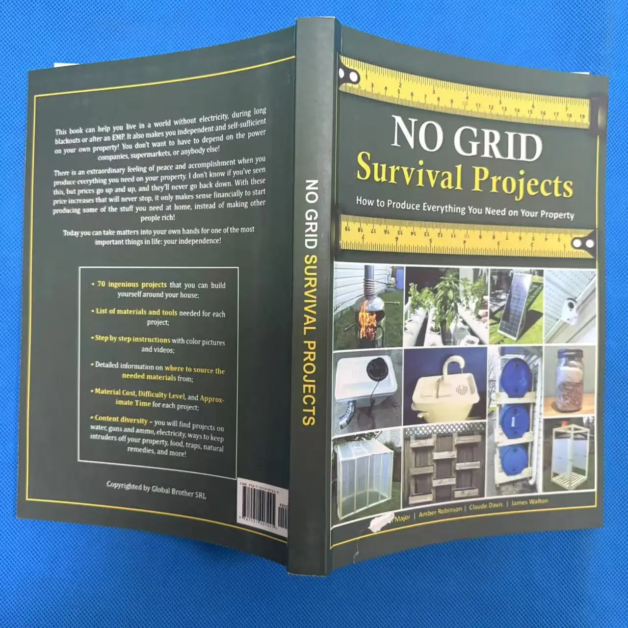 No Grid Survival Projects Bible: How to Manage Your First 1000 Days Off-Grid and DIY Projects for a Thriving Homestead